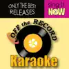 Off the Record Karaoke - We All Fall Down (In the Style of Diamond Rio) [Karaoke Version] - Single
